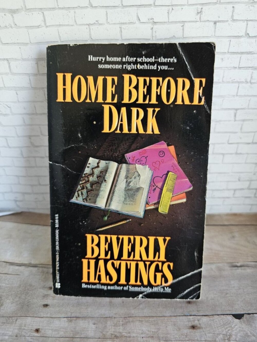 Home Before Dark Beverly Hastings 1993 Vintage YA Horror Thriller Paperback